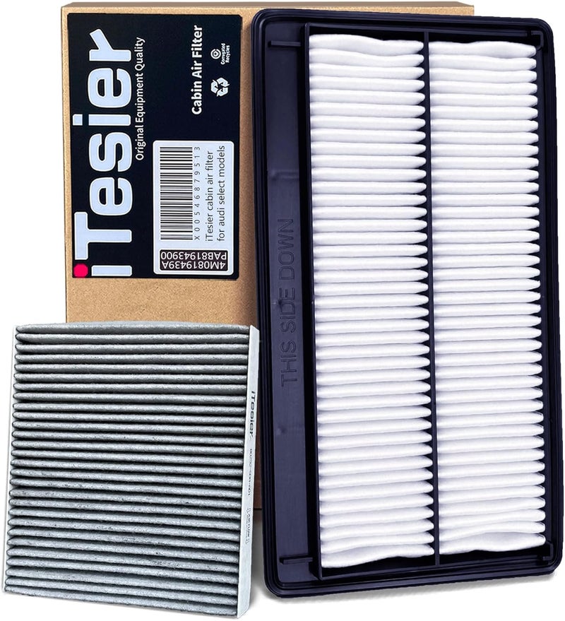 ITESIER Engine Cabin Air Filter kit for Pilot 3.5L (2023 2024 2025), MDX 3.5L ONLY (2022-2025), Replaces 17220-61A-A00, 80292-TF0-G01, SA50144 (only for 3.5L) - Image 1